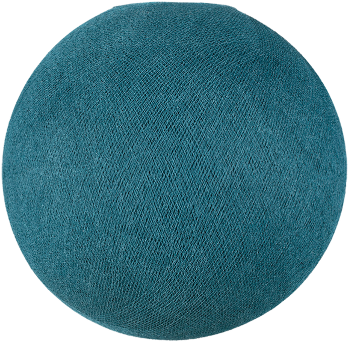 Abat-jour Globe Bleu canard - PLOG-IT