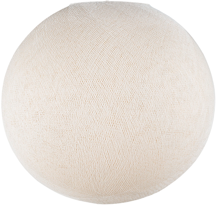 Abat-jour Globe Écru - PLOG-IT