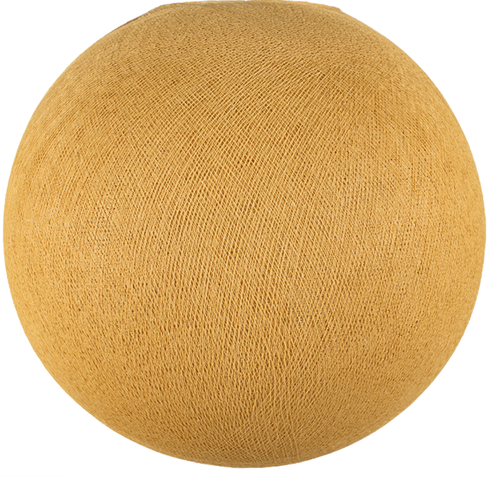 Abat-jour Globe Moutarde - PLOG-IT