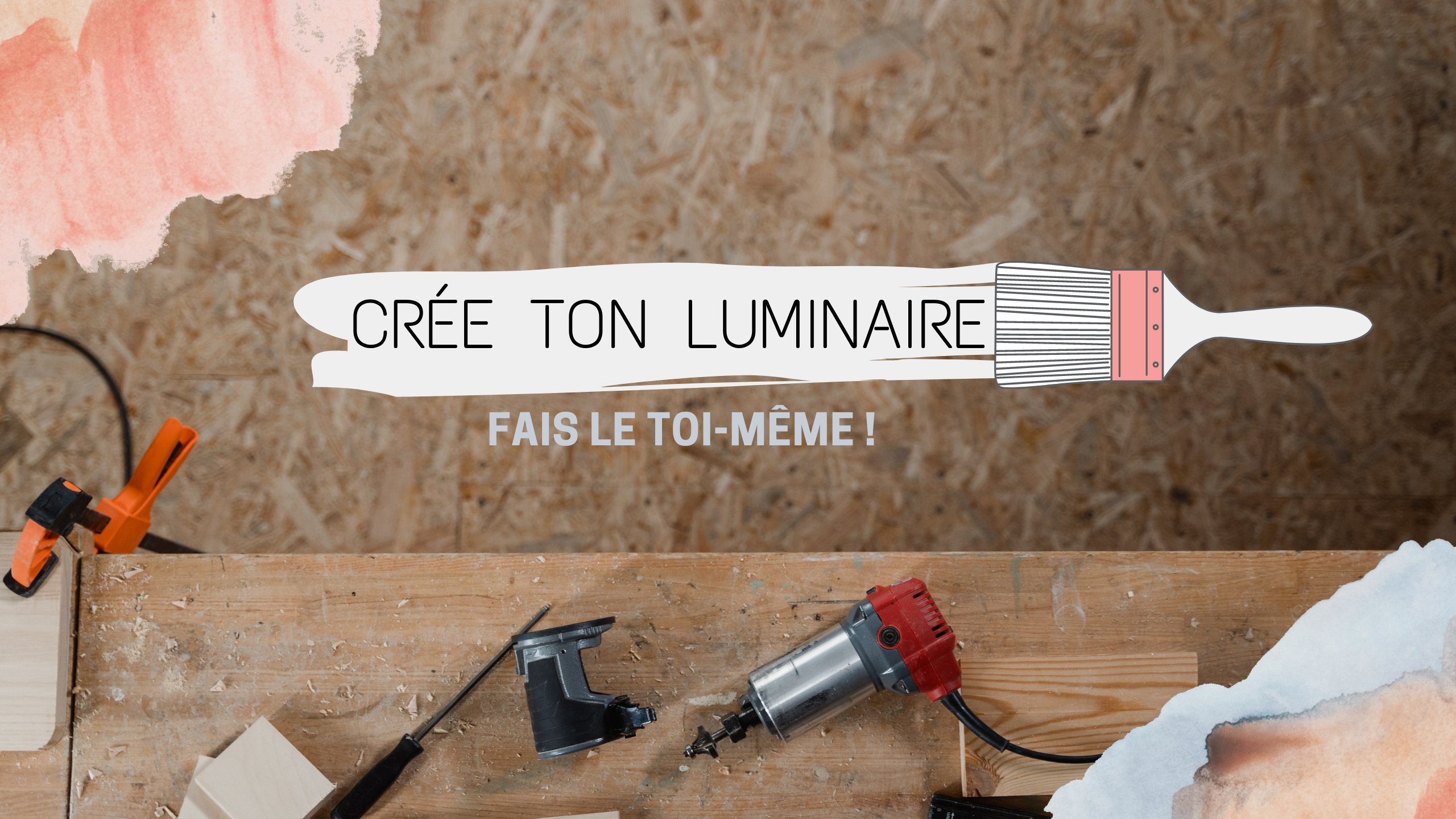 DIY – 3 idées de luminaires à faire soi-même !