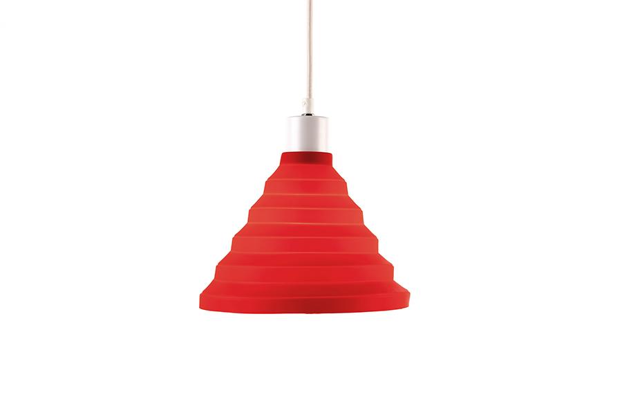 Red Silicone Lamp Shade – PLOG-IT