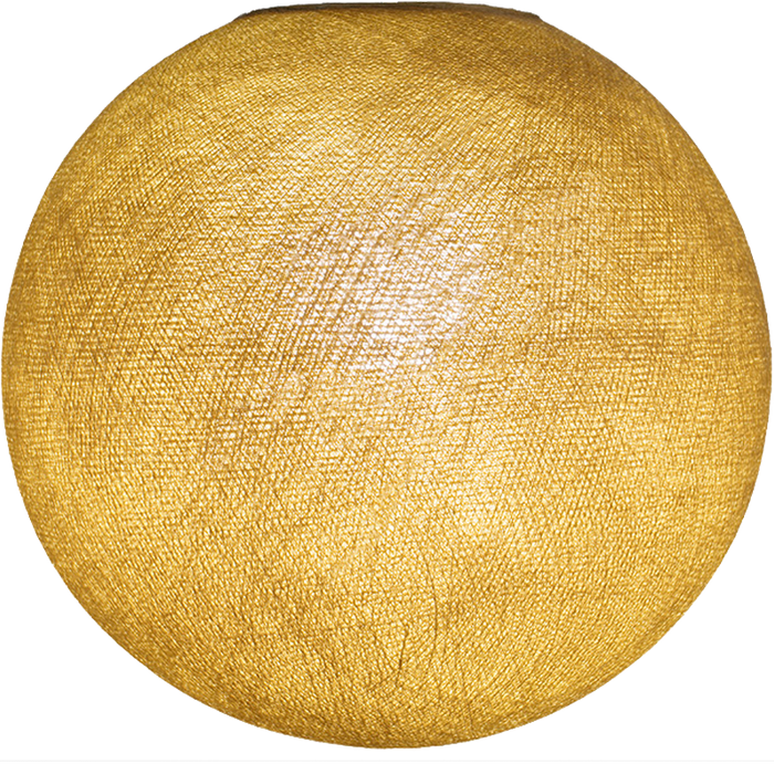 Abat-jour Globe Moutarde - PLOG-IT
